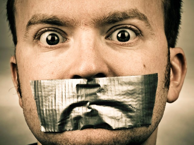 Duct Taped Mouth