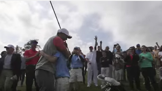 tiger woods hole in one