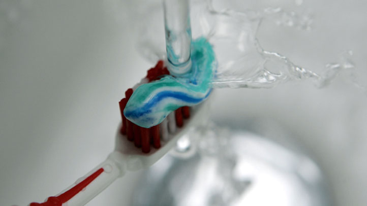 toothbrush-paste-water