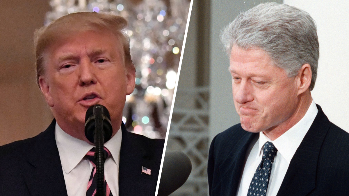 Bill Clinton Expressed Remorse, Donald Trump Celebrates Impeachment Win ...