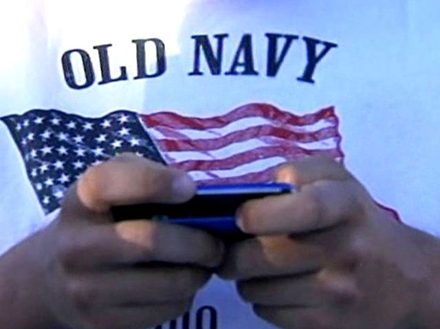 Tshirt with american flag