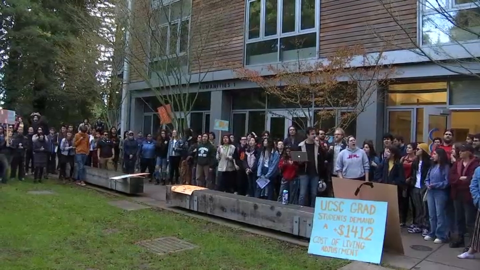 UC Santa Cruz Teaching Assistants Go on Strike Over Pay NBC Bay Area