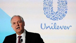 Paul Polman, chief executive officer of Unilever Plc, speaks at the opening of Four Acres, the company's first leadership development center outside the U.K., in Singapore, on Friday, June 28, 2013.