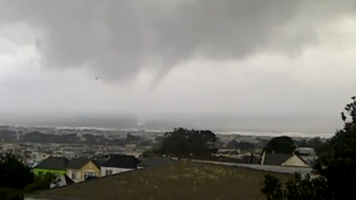 Ocean Beach Water Spout