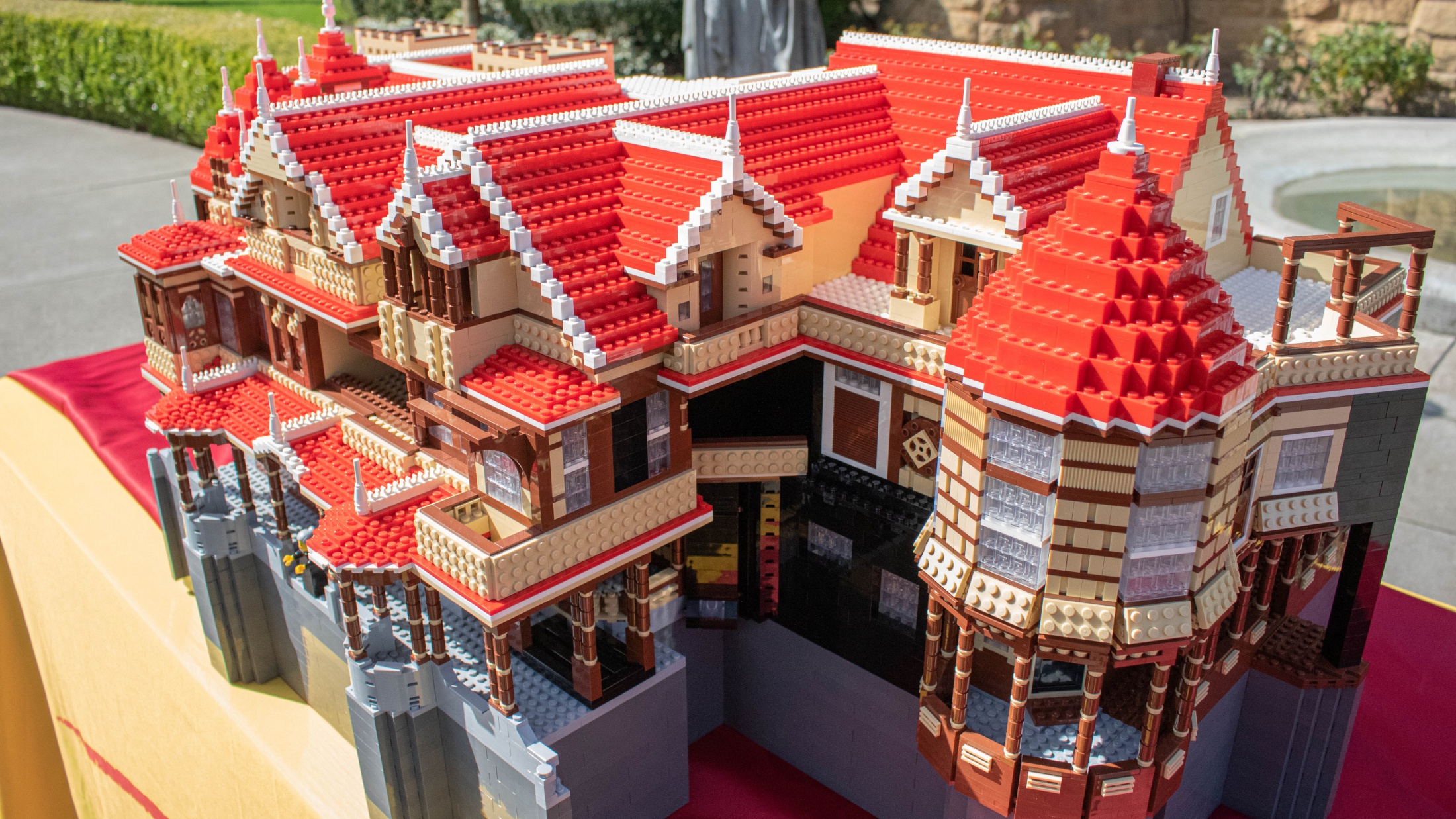 The Winchester Mystery House Goes LEGO NBC Bay Area