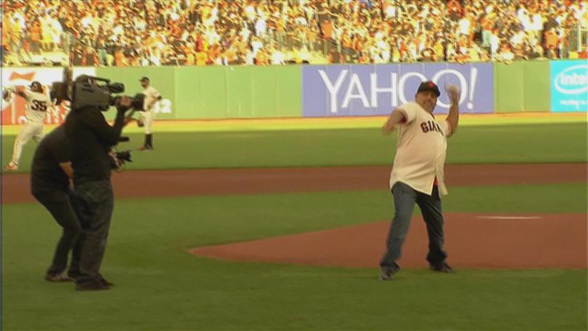 world_series_burke_first_pitch