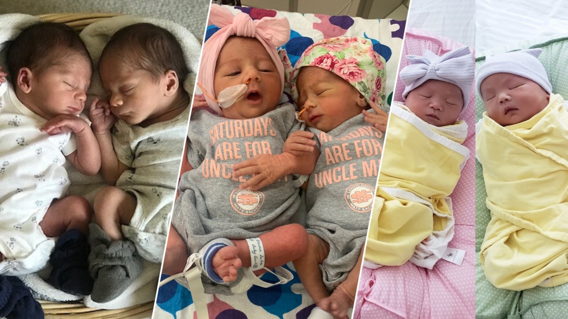 4 Sets of Twins Born at Children's Hospital Stanford in 32 Hours