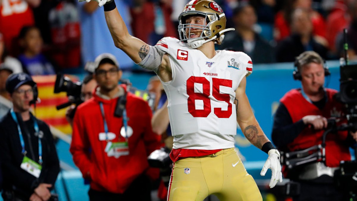 George Kittle, 49ers Agree to Record Contract Extension: Agent