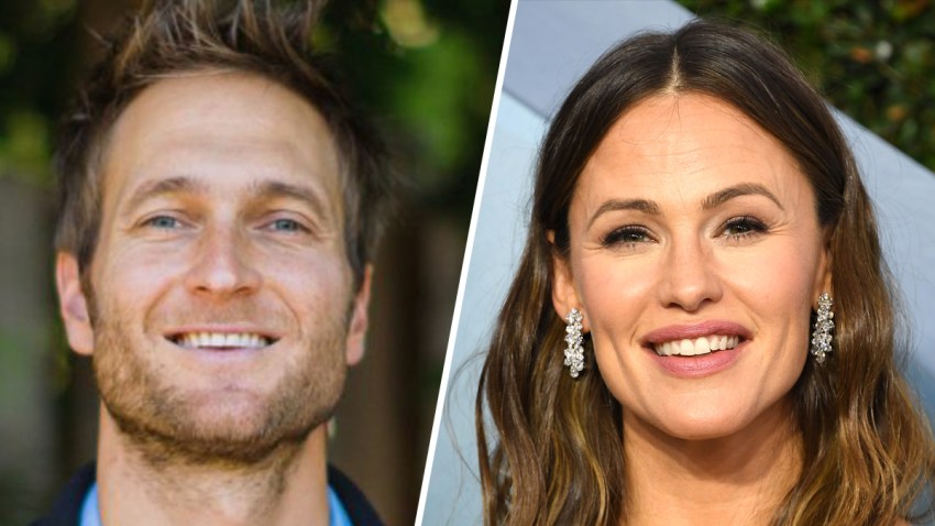 John Mille (left) and Jennifer Garner (right).