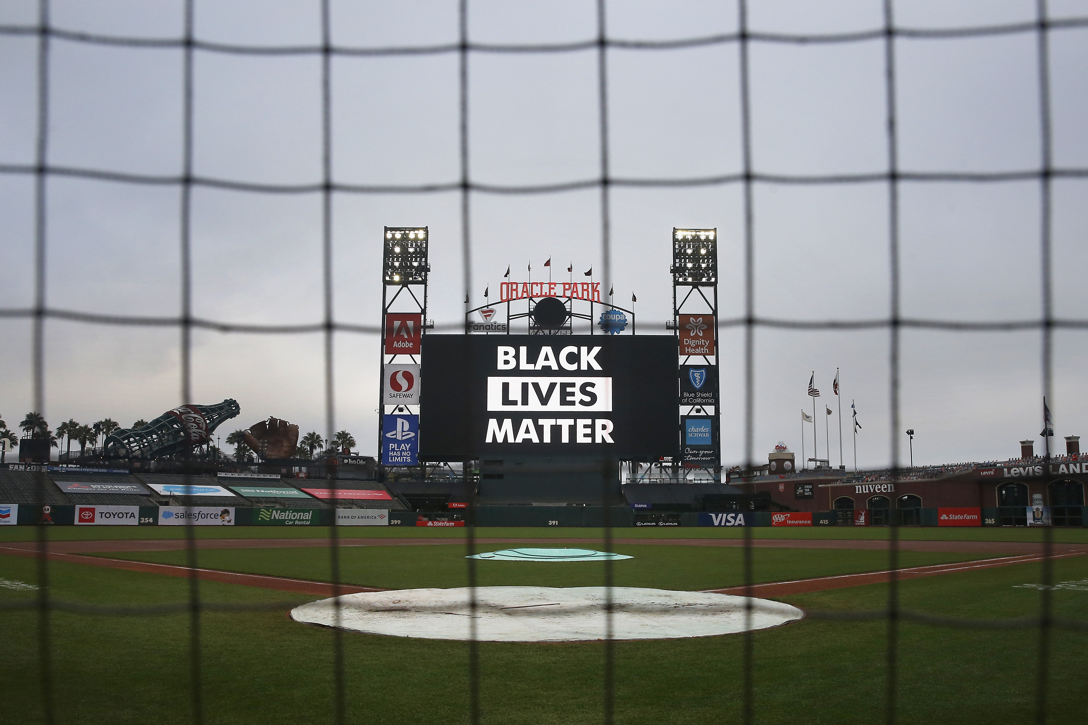 SF Giants Community: Dodgers gear on sale at Oracle Park this