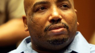 LOS ANGELES – MAY 15:  Chester Dewayne Turner listens as a jury hands down a death sentence to Turner on murder charges in Superior Court May 15, 2007 in Los Angeles, California. Turner, 40, was convicted April 30 by the same jury of the murders of 11 people over more than a decade. Police say Turner raped, strangled and murdered his victims, mostly street prostitutes in the 1980s and 1990s.  (Photo by Francine Orr-Pool/Getty Images)