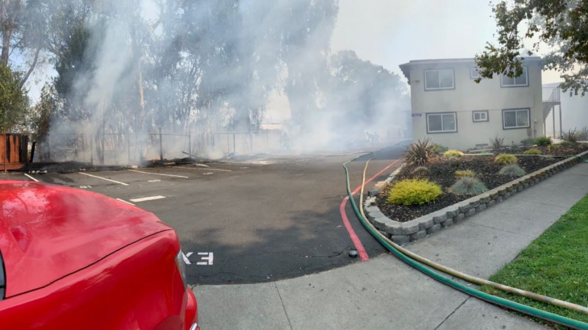 Crews Contain Brush Fire Along Hwy. 101 in San Jose – NBC Bay Area