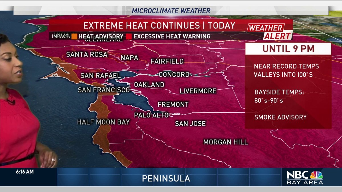 Karis Forecast Hot Holiday Weather Nbc Bay Area 2938