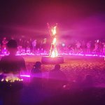 Thousands of people attend a Burning Man celebration in San Francisco over Labor Day weekend.