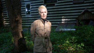 WARWICK, NEW YORK - JUNE 21,2019: E. Jean Carroll at her home in Warwick, NY.