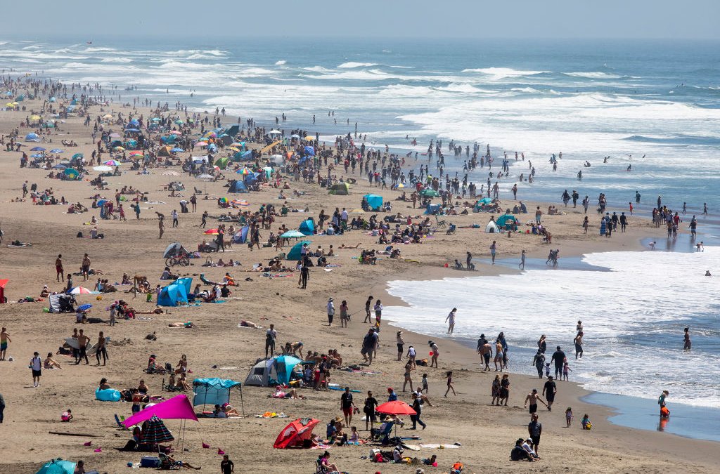 Ocean Beach Parking Lots Closed After 1,000 Celebrants Gather Saturday