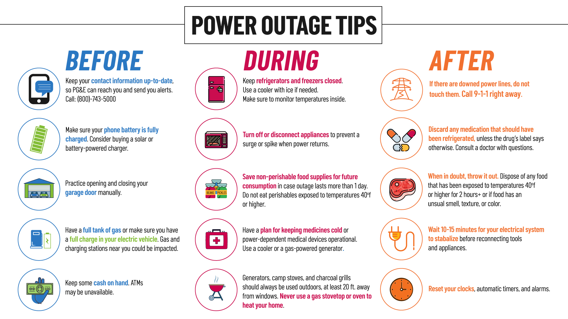 Power Outages: What To Do Before, During And After – NBC Bay Area