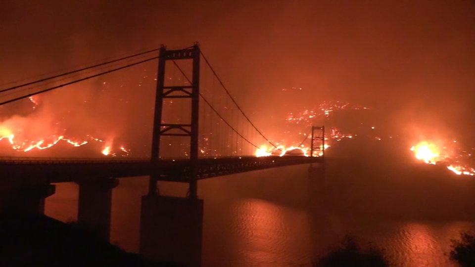 Wildfire Flare Up In Butte County Forces Emergency Evacuations Near Oroville Nbc Bay Area