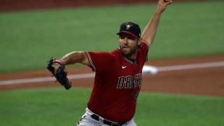 Madison Bumgarner #40 of the Arizona Diamondbacks.