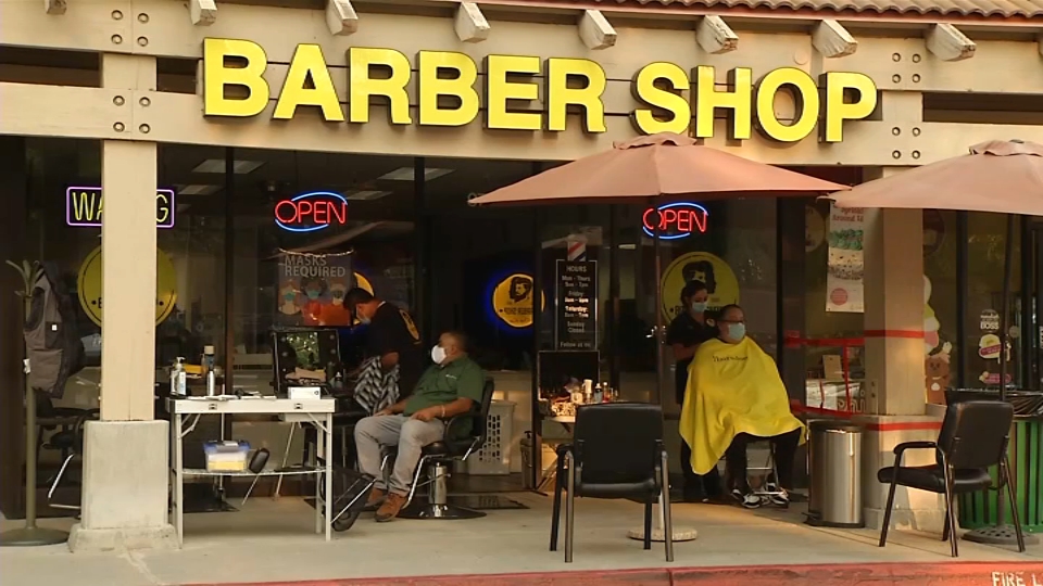 Some San Francisco Businesses Reopen Outdoor Services NBC Bay Area