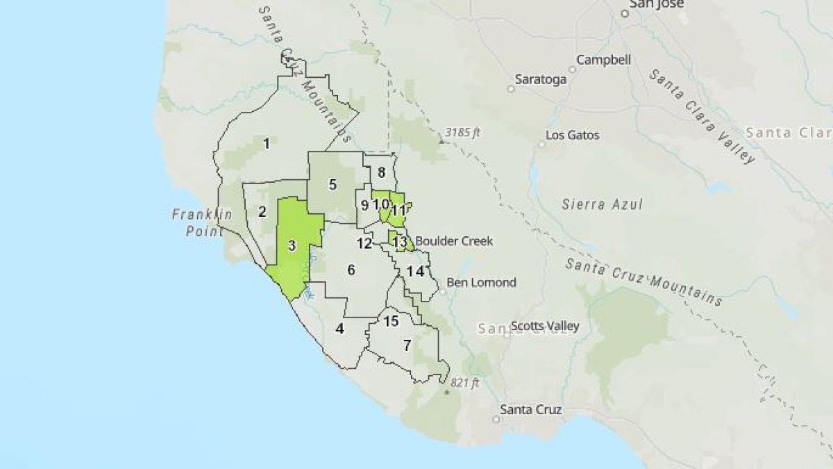 Online Map Available for CZU Lightning Fire Debris Removal Process – NBC  Bay Area