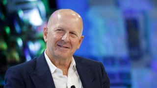 David Solomon, chief executive officer of Goldman Sachs & Co., speaks during the Fortune’s Most Powerful Women conference in Dana Point, California.
