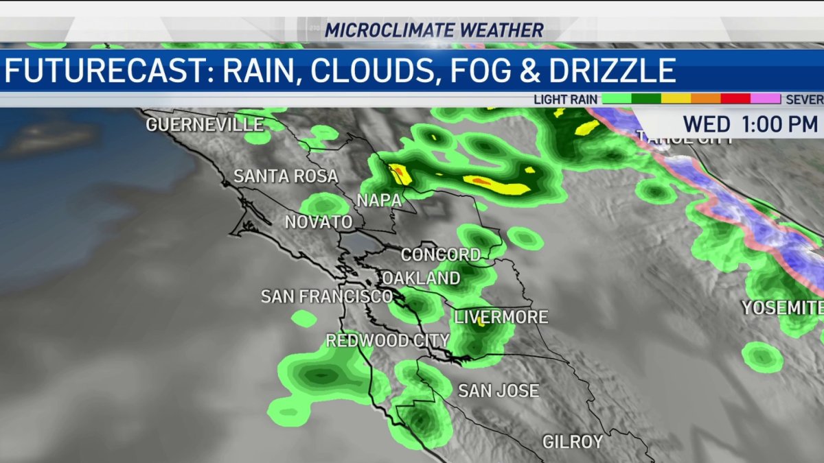 Jeff’s Forecast: Rain Chance & Fog Ahead – NBC Bay Area
