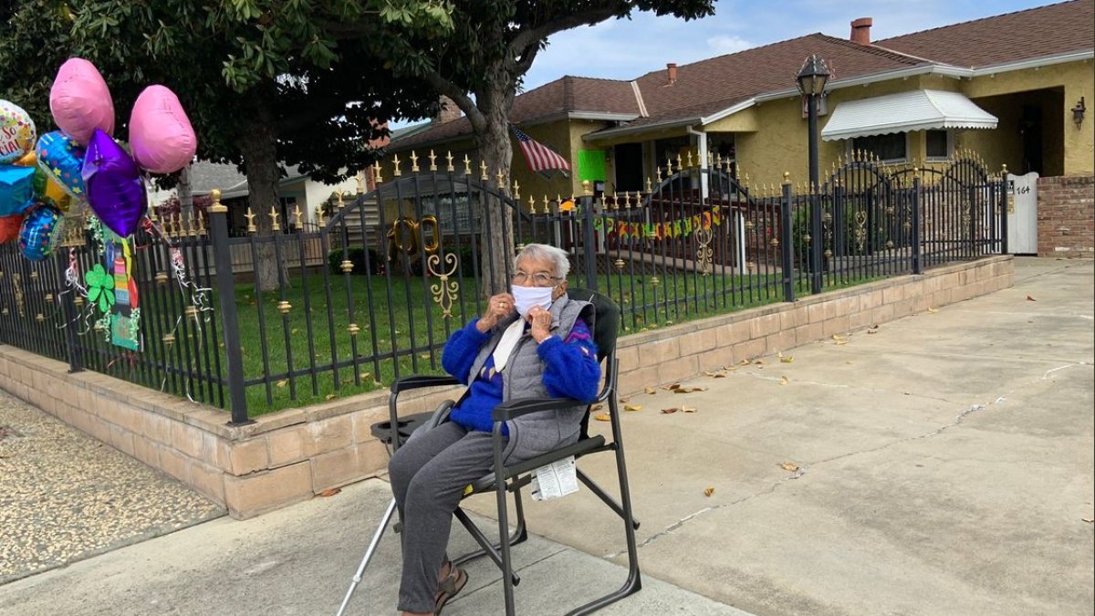 Tia Mary 100YearOld San Jose Resident Encourages Others to Vote