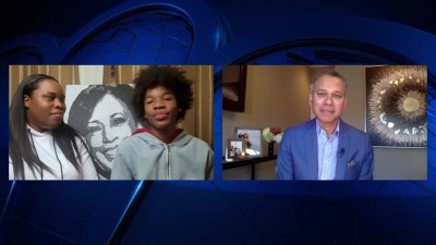 Teen Artist Discusses Getting Call From Vp Elect Kamala Harris Over Viral Painting Nbc Bay Area