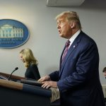 U.S. President Donald Trump speaks during a news conference in the James S. Brady Press Briefing Room at the White House in Washington, D.C., U.S., on Thursday, Nov. 5, 2020.