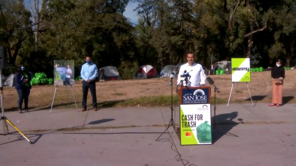 Cash for Trash: San Jose Launches Program to Pick Up Homeless Camp Garbage – NBC Bay Area Cash for Trash: San Jose Launches Program to Pick Up Homeless Camp Garbage – NBC Bay Area