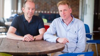 Graphcore founders Simon Knowles and Nigel Toon