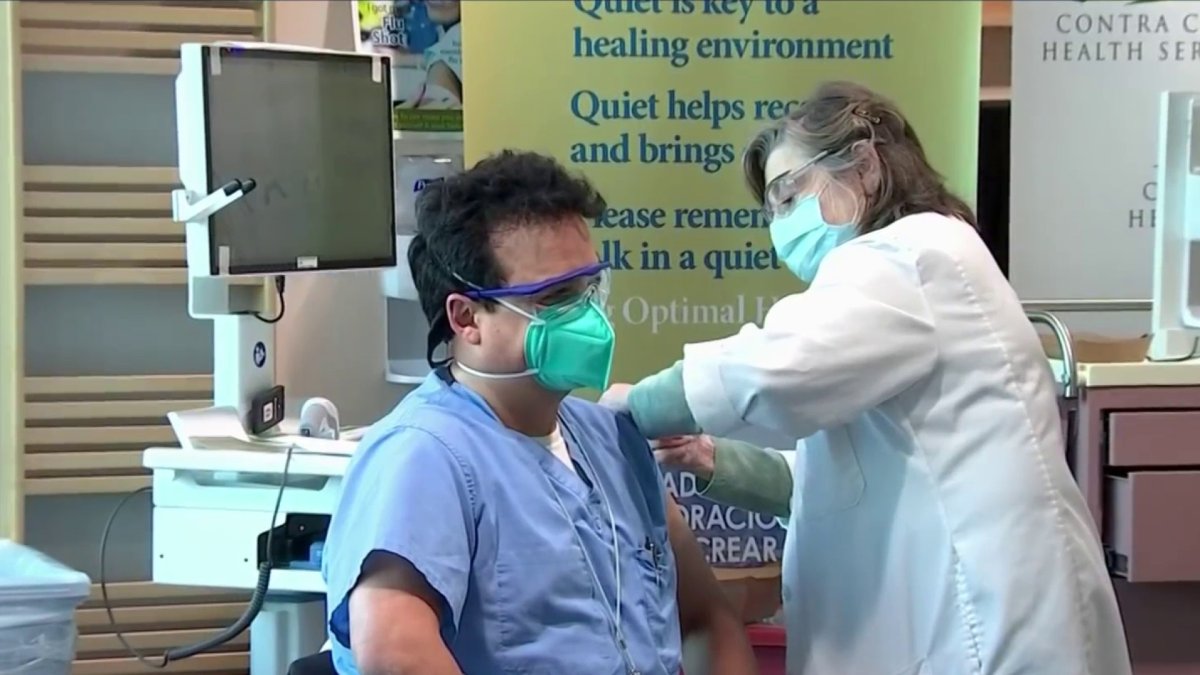 Bay Area Medical Workers Get First Doses of COVID-19 Vaccines – NBC Bay ...