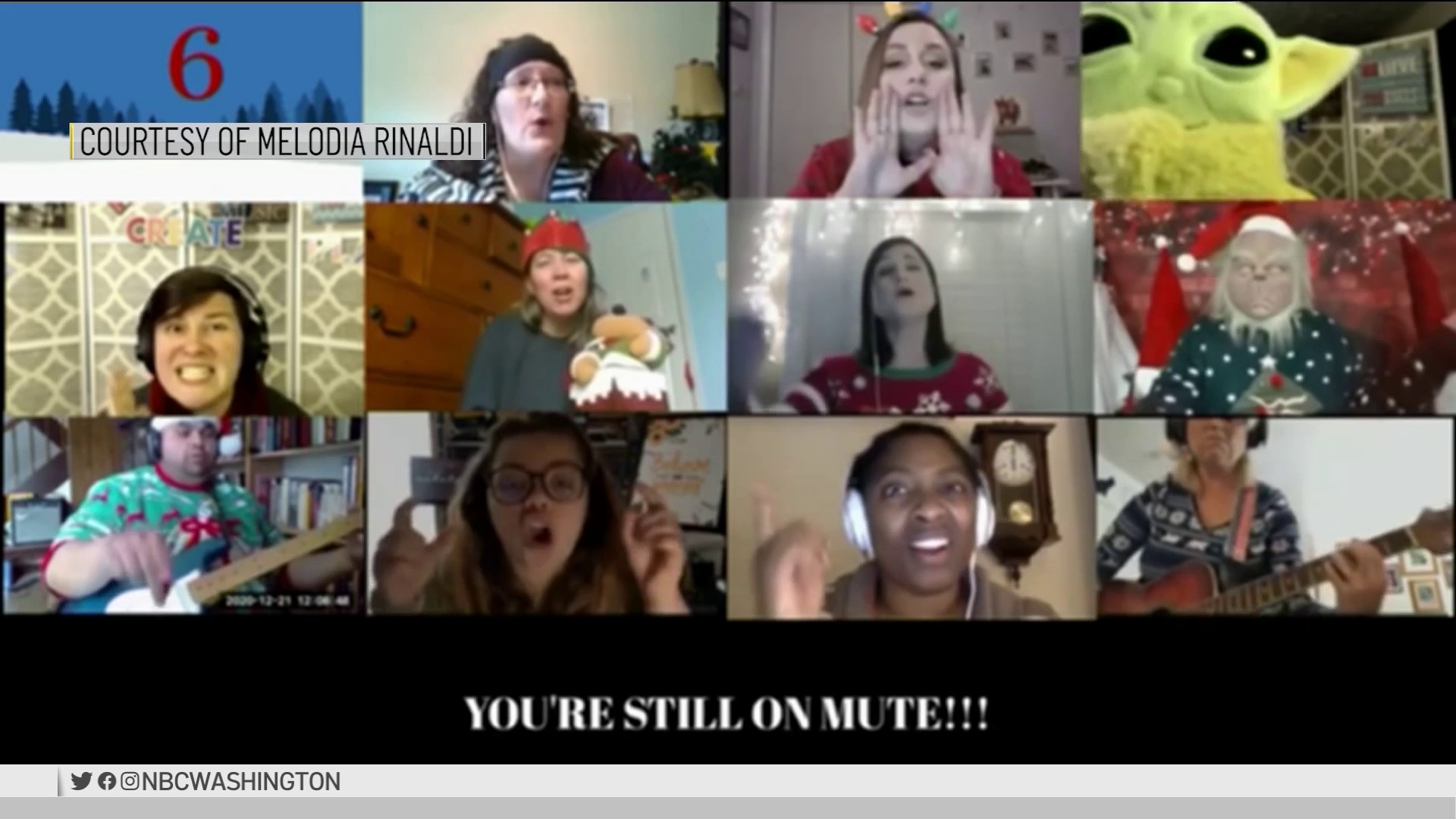 Watch: Teachers Sing Hilarious '12 Days of Zoom Class' Christmas Carol - Vimarsana News