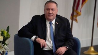 Secretary of State Mike Pompeo speaks at Georgia Tech