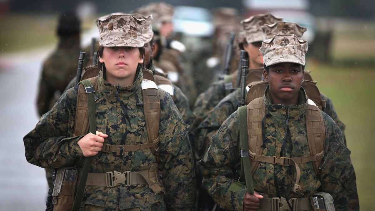 For First Time Ever, Women Will Train at San Diego Marine Boot Camp ...