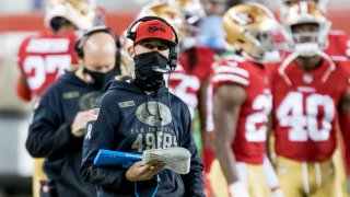 San Francisco 49ers head coach Kyle Shanahan.