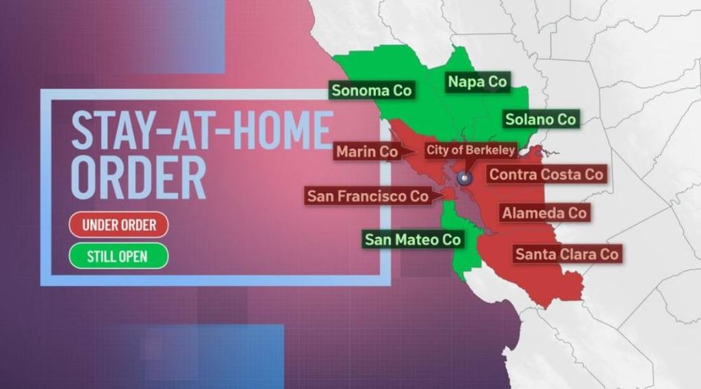 Most of the Bay Area to Start New Stay-At-Home Order on Sunday – NBC Bay Area