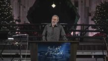 Calvary Chapel San Jose pastor Mike McClure held an indoor Christmas Eve service in defiance of health orders. (Dec. 24, 2020)