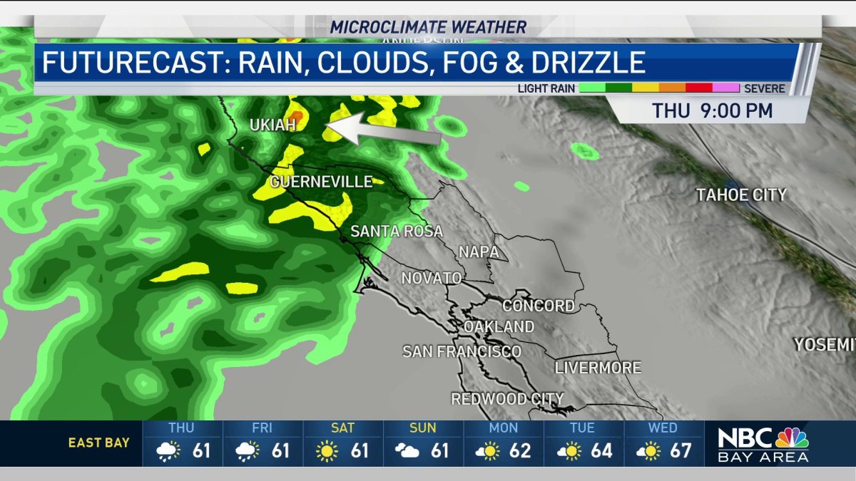 Jeff’s Forecast: Next Rain Chance – NBC Bay Area