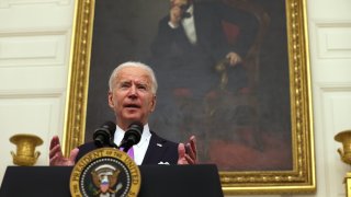 President Joe Biden Discusses His Administration's Covid Response Plan And Signs Executive Orders