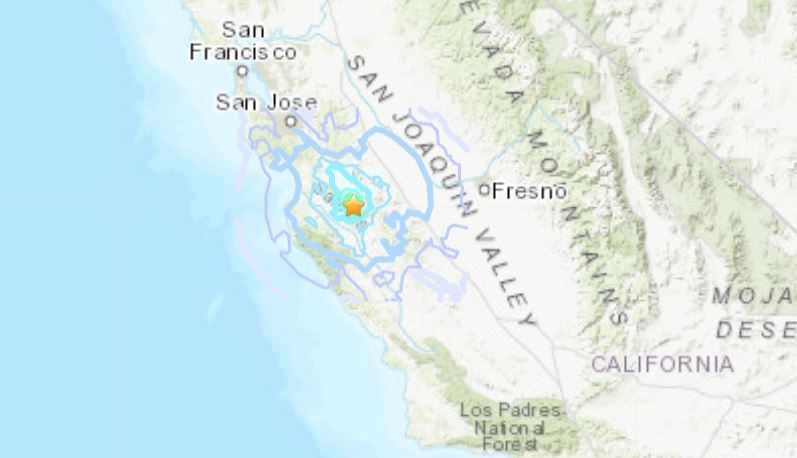 4.3 Magnitude Earthquake Reported Near Hollister - NBC Bay ...