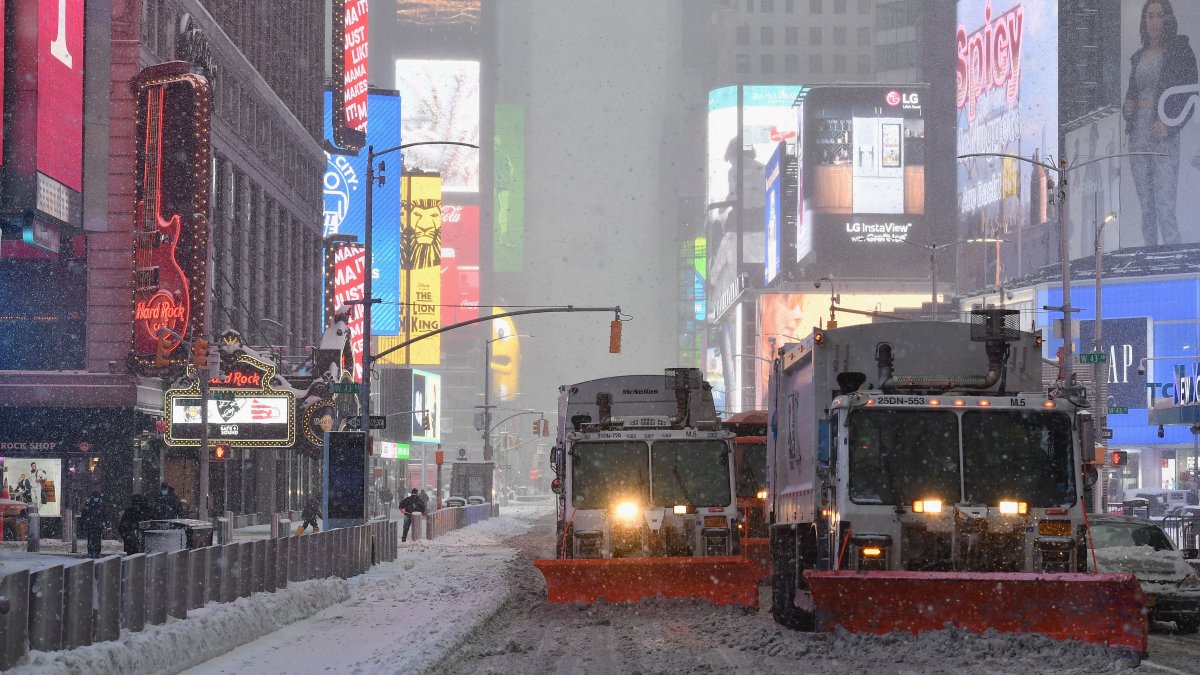 Shortage of Snowplow Drivers Hampers States as Storms Arrive – NBC Bay Area - Vimarsana News