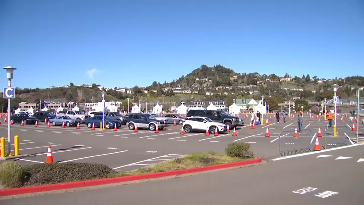 New Vaccination Site Opens at Larkspur Ferry Terminal in Marin County NBC Bay Area