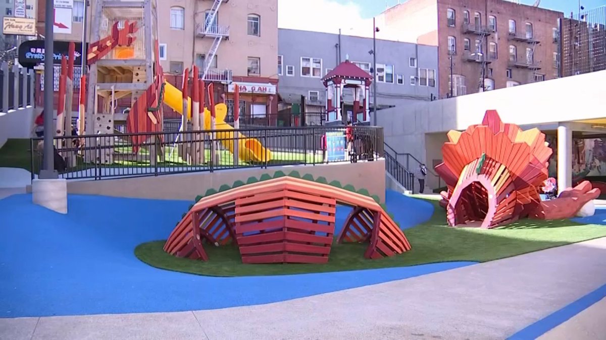 San Francisco Unveils Renovated Playground in Chinatown NBC Bay Area
