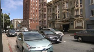 Vehicles in San Francisco.