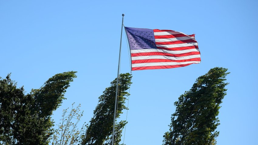 File image showing windy weather.