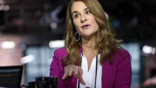 Melinda Gates, co-chair of the Bill and Melinda Gates Foundation, speaks during a Bloomberg Technology television interview in San Francisco, California, on Tuesday May 7, 2019.