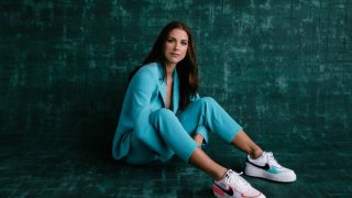 American professional soccer player Alex Morgan.