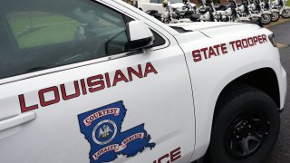 ouisiana State Police vehicle in Louisiana.